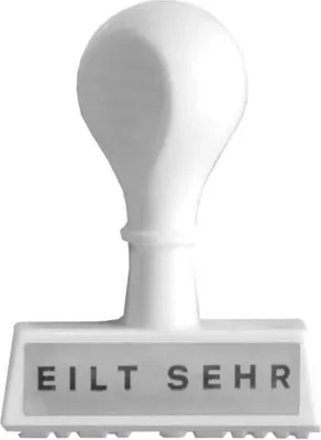 Produktbild von Stempel Text Eilt sehr - Abdruck 45 mm