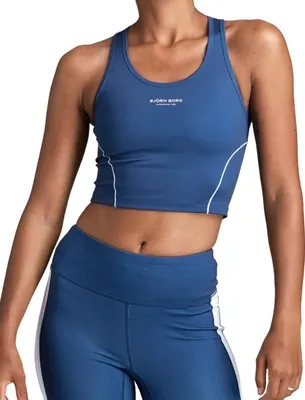 Produktbild von Björn Borg - Damen - STHLM Borg Cropped Tank Top - Blau - Gr. 34