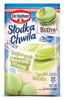 Obrázok produktu pre Dr. Oetker Bezlepkový pistáciový puding 43 g