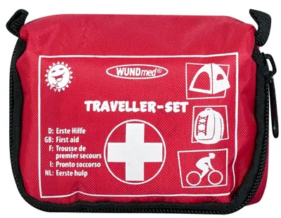 Image de Trousse de premiers secours de voyage WUNDmed, 32 pièces