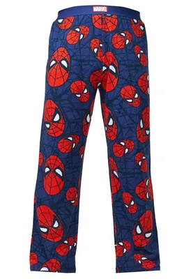 Produktbild von Recovered - Loungepant  - Marvel Spiderman Web Comic blue XL