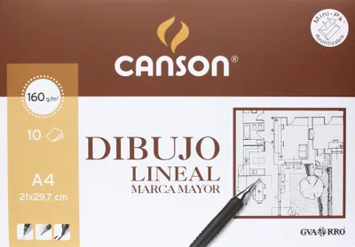 Productafbeelding van Canson 409784 Marca Mayor tekenpapier, 10 vellen