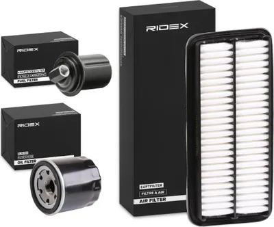 Produktbild von RIDEX Filterset Inspektionspaket Filtersatz für KIA Picanto (SA)