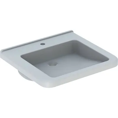 Produktbild von Geberit Geberit Waschtisch RENOVA COMFORT SQUARE 600x550mm unterfahrbar we