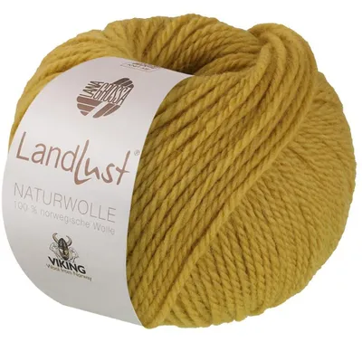 Produktbild von Lana Grossa - Landlust Naturwolle 0002 senfgelb