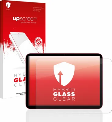 Produktbild von upscreen Schutzglas für Apple iPad 10.9" WiFi 2022 (10. Gen.) Schutzfolie Panzer Folie Glas Display Schutz klar