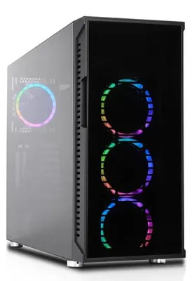 Produktbild von Nanoxia Gehäuse A-RGB ATX-Glas-Front-USB3.1 ARGB with ODD
