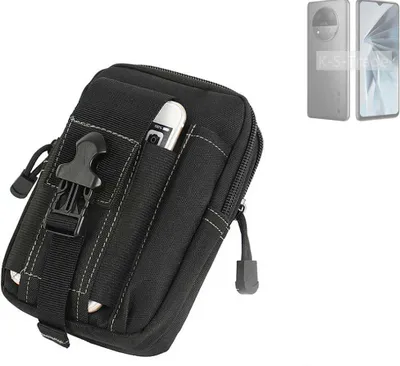 Produktbild von K-S-Trade Gürtel Tasche kompatibel mit ZTE Extress 50 Gürteltasche Holster Schutz Hülle Handy Hülle Smartphone outdoor Handy-Hülle schwarz