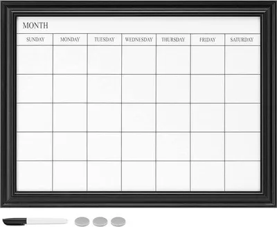 Produktbild von Famanu Magnetisches Whiteboard mit Wochenplaner - 60 x 45 cm