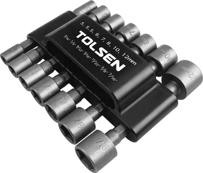 Produktbild von Tolsen Bits und Steckschlüsselsatz 14-teilig