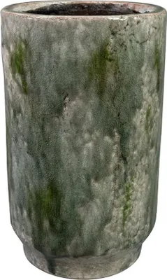 Produktbild von Ter Steege Blumentopf, Grün-Moosgrün, Durchmesser 17 cm, Höhe 29 cm, Öffnung 14,5 cm