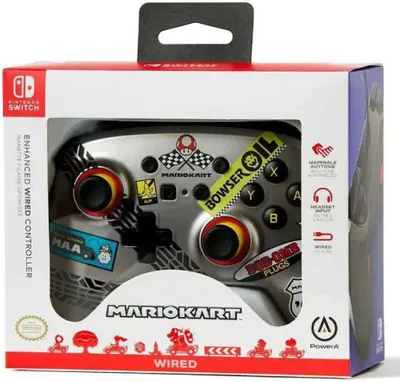 Produktbild von Powera Mario Kart Nintendo Switch-controller Silber Silber One Size