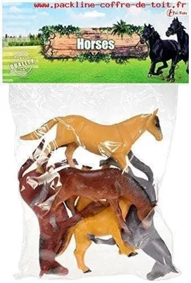 Image de Chevaux Jonotoys - 6 chevaux différents dans un sac