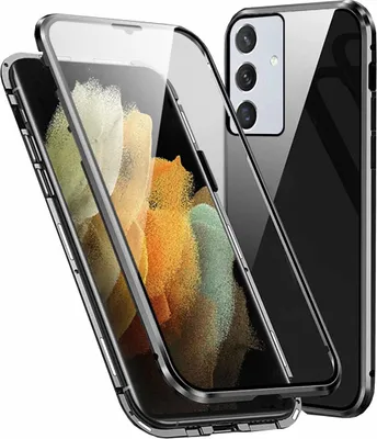 Image de Étui pour Samsung Galaxy A35 : coque 360° magnétique en verre et métal