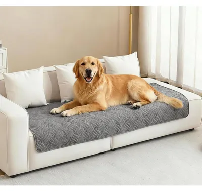 Produktbild von Hundedecke Sofaschutz Autoschondecke 175 x 75 cm Grau wasserdicht rutschfest