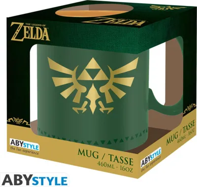 Produktbild von ABYstyle The Legend of Zelda, Einzelbild, 460 l, Becher, Gold, Grün, Keramik, 1 Stück(e)