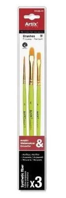 Image de Set de brosses synthétiques douces 3pcs