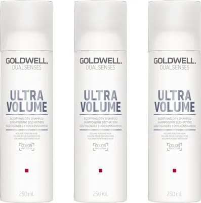 Produktbild von Dualsenses Ultra Volume Bodifying Dry Shampoo 3x250 ml