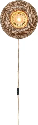 Produktbild von GOOD&MOJO - Wandlampe Barbados - Natürlich - Ø35cm
