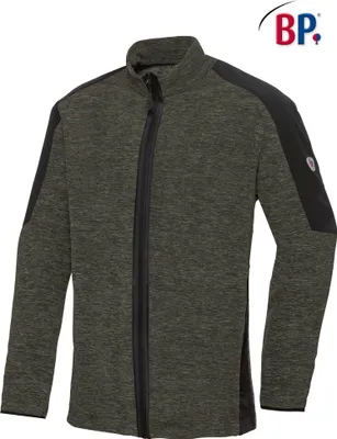 Produktbild von BP® Fleecejacke für Herren - space oliv - 2XLn