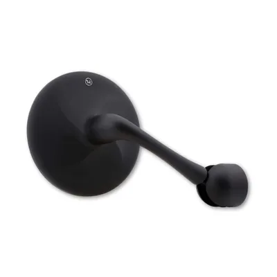 Produktbild von HIGHSIDER CLASSIC Lenkerendenspiegel, schwarz perlgestrahlt für