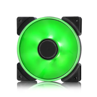 Produktbild von Fractal Design Prisma AL-12 PWM, Ventilator, 12 cm, 500 RPM, 2000 RPM, 145,62 m³/h, Schwarz, Weiß