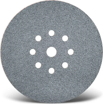 Produktbild von MENZER Platinum Klett-Schleifscheiben, 225 mm, 9-Loch, f. Trockenbauschleifer, Halbedelkorund (25 Stk.) K180