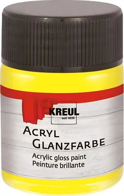 Immagine prodotto di Kreul 79502 Vernice acrilica giallo 50 ml 1 pz