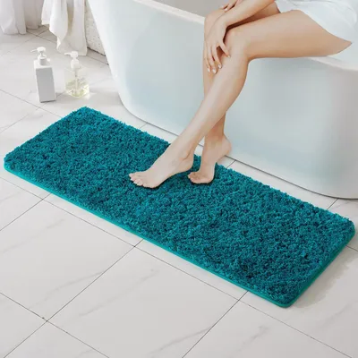 Image de Tapis de bain absorbant, 45x120 cm, antidérapant, idéal pour la salle de bain et la cuisine