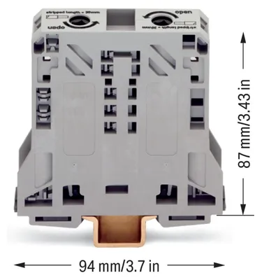 Obrázek produktu pro Wago 285-150, 20 mm, 94 mm, 87 mm