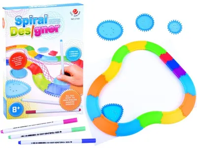 Produktbild von Spirograph pädagogisches Spiralspielzeug-Set TA0080