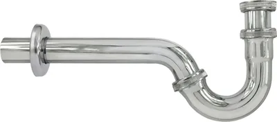 Produktbild von Bidet Siphon Röhrengeruchverschluss Messing verchromt, 1 1/4" x 32 mm