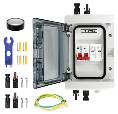 Productafbeelding van PV-overspanningsbeveiliging, DC 40A/1000V isolator met zonneconnector