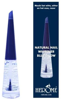 Productafbeelding van Herome Natural nail whitener blue glow (10 ml)