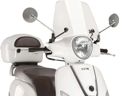 Produktbild von PUIG 9239W Rollerscheibe Trafic  passend fuer SYM FIDDLE III 50 4T AC E2 Transparent