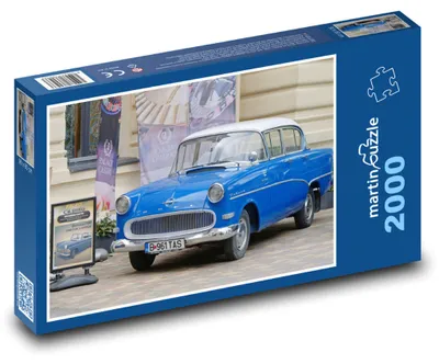 Obrázek produktu pro martinpuzzle - Puzzle 2000 - Historické modré auto