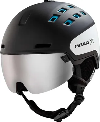 Image de Casque de ski snowboard Casque de ski snowboard - HEAD Radar WCR - couleur : noir - avec visière - unisexe, taille:XS/S (52-55 cm)