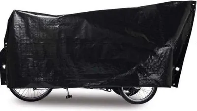 Produktbild von Famanu Fahrradhülle für Lastenfahrräder - Schwarz, Einheitsgröße