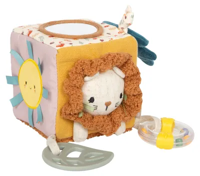 Image de Small Foot - Cube en tissu Petit lion