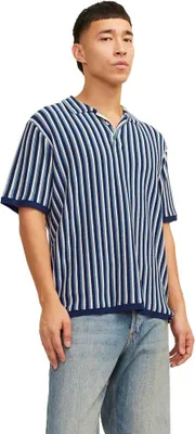 Image de Jack & Jones Polo à manches courtes bleu S homme bleu S