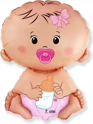 Image de Folienballon 14" FX - "Baby Girl"