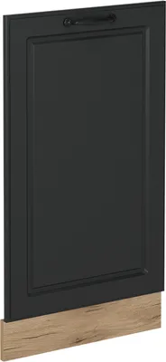 Image de Façade de lave-vaisselle Vicco R-Line Anthracite campagne 45cm sans PT, Model 54534
