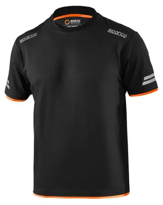 Produktbild von Sparco T-Shirt Technisch für Frauen, Orange, Kurzarm, Polo, XL
