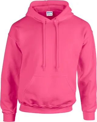 Produktbild von Gildan 18500 | Heavy Blend Hooded Sweatshirt / Kapuzenpullover - Farbe: Safety Orange - Größe: S