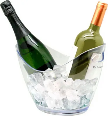 Produktbild von Eiskübel Vin Bouquet Transparent PS (2 Flaschen)