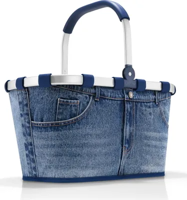 Obrázek produktu pro reisenthel carrybag nákupní košík taška košík nákupní taška džínovina klasická modrá BK4063S