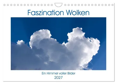Produktbild von Faszination Wolken (Wandkalender 2027 DIN A4 quer), CALVENDO Monatskalender