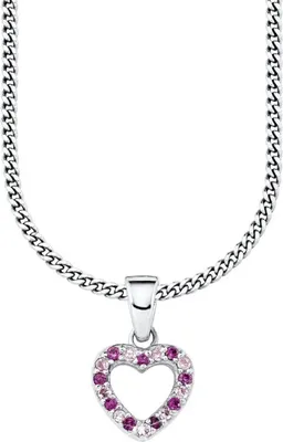 Produktbild von Prinzessin Lillifee Kinder Kids Halskette Silber Herz PLF5/28 - 9063277