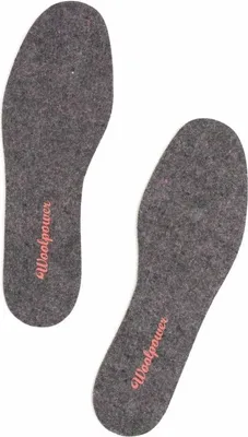 Produktbild von Woolpower Filz Einlegesohlen grau 38-39