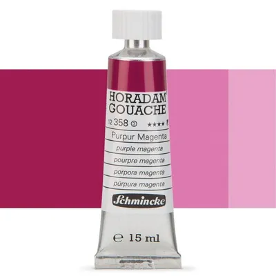 Produktbild von Schmincke HORADAM Gouache 15 ml Tube - 358 purple magenta